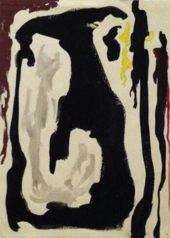 Clyfford Still, oil on paper, 1943 © Clyfford Still Museum