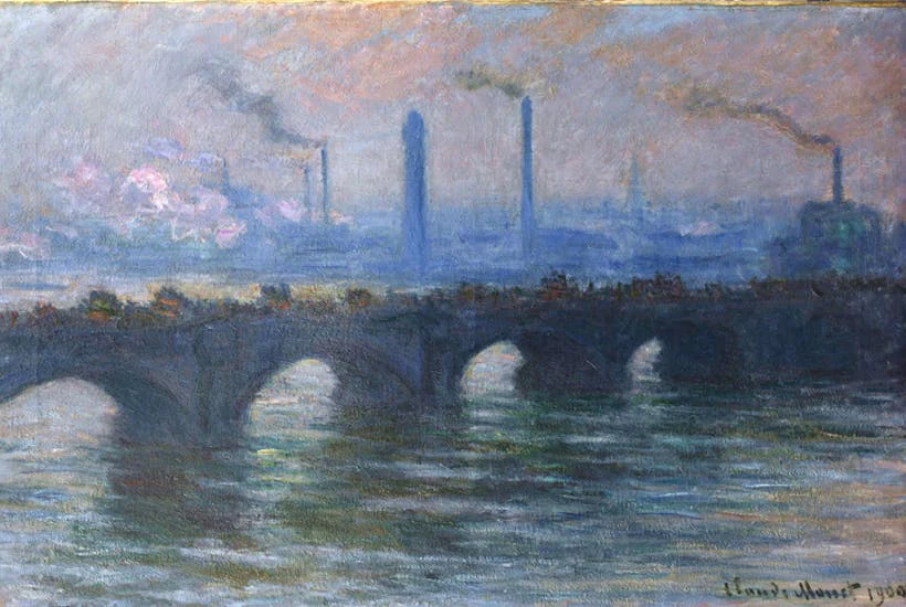 Claude Monet, Waterloo Bridge, Overcast Weather, 1899-1903